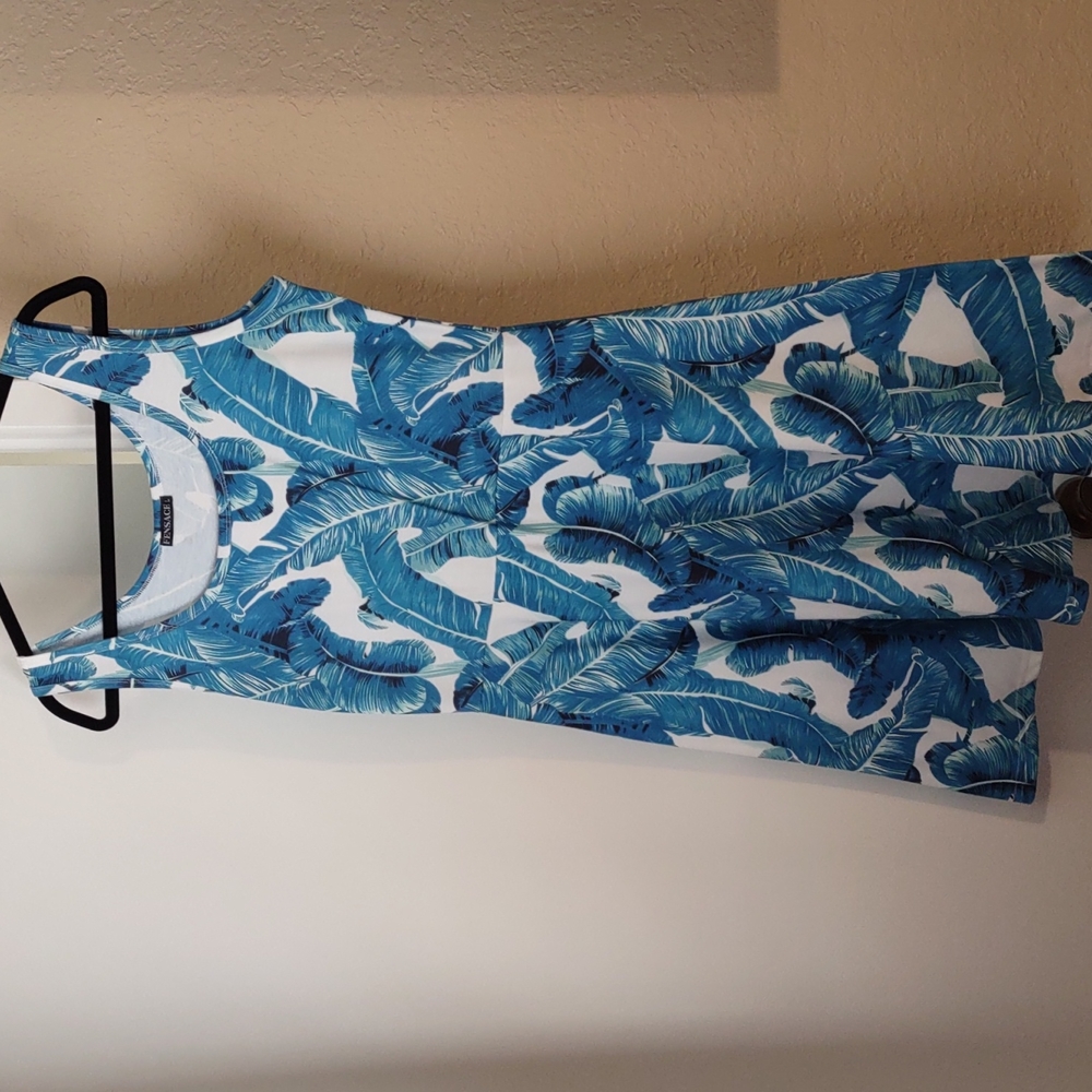 Fensace large floral sleeveless dress